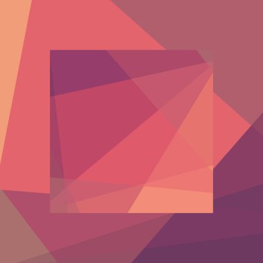 Soyut hesaplama rengi Polygones arkaplan çizimi