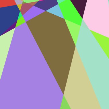 Geometrik soyutlama üretken sanat arkaplan çizimi