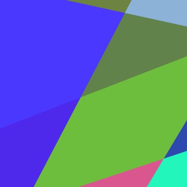 Geometrik soyutlama üretken sanat arkaplan çizimi