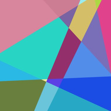 Geometrik soyutlama üretken sanat arkaplan çizimi