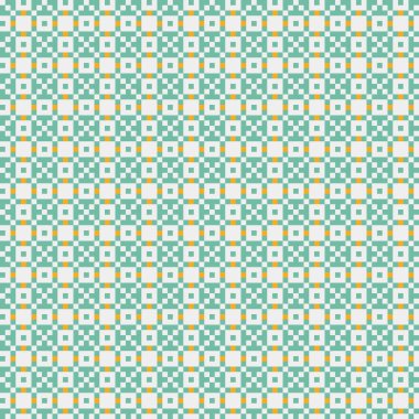 Soyut çapraz desenli üretken hesaplama sanatı çizimi