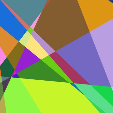 Geometrik soyutlama üretken sanat arkaplan çizimi