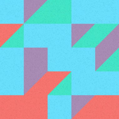 Edward Zajec 'in 1971' deki Il Cubo 'sunun uygulanması. Esasen 8 taştan oluşan bir Truchet fayans seti ve yerleştirme sanatı illüstrasyonu için kurallar