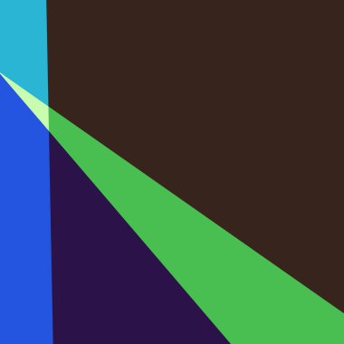 Geometrik soyutlama üretken sanat arkaplan çizimi