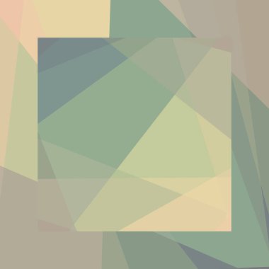 Soyut hesaplama rengi Polygones arkaplan çizimi