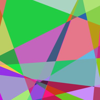 Geometrik soyutlama üretken sanat arkaplan çizimi