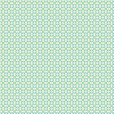 Soyut çapraz desenli üretken hesaplama sanatı çizimi