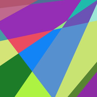 Geometrik soyutlama üretken sanat arkaplan çizimi