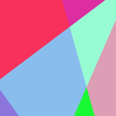 Geometrik soyutlama üretken sanat arkaplan çizimi