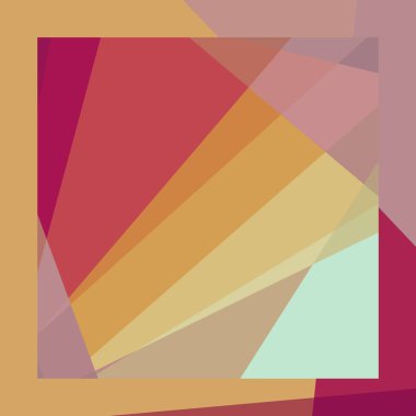 Soyut hesaplama rengi Polygones arkaplan çizimi