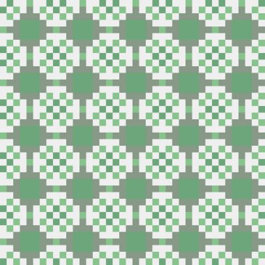 Soyut çapraz desenli üretken hesaplama sanatı çizimi