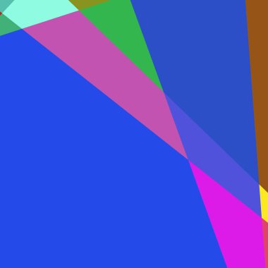 Geometrik soyutlama üretken sanat arkaplan çizimi