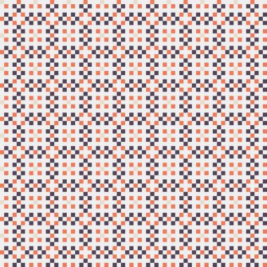 Soyut çapraz desenli üretken hesaplama sanatı çizimi