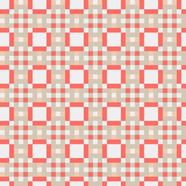 Soyut çapraz desenli üretken hesaplama sanatı çizimi