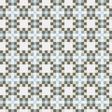 Soyut çapraz desenli üretken hesaplama sanatı çizimi