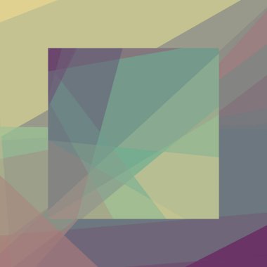 Soyut hesaplama rengi Polygones arkaplan çizimi