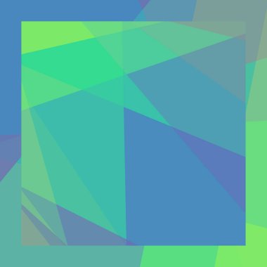 Soyut hesaplama rengi Polygones arkaplan çizimi