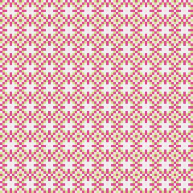 Soyut çapraz desenli üretken hesaplama sanatı çizimi