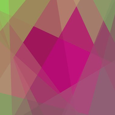 Soyut hesaplama rengi Polygones arkaplan çizimi