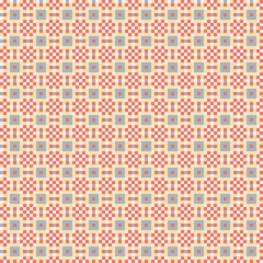 Soyut çapraz desenli üretken hesaplama sanatı çizimi