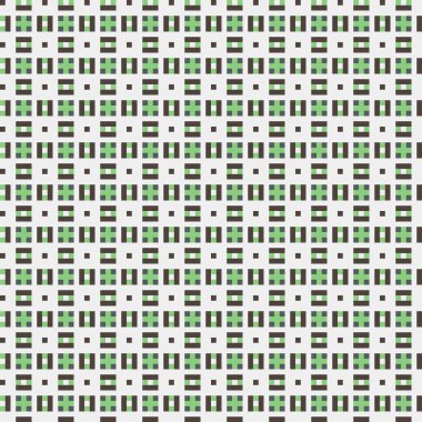 Soyut çapraz desenli üretken hesaplama sanatı çizimi