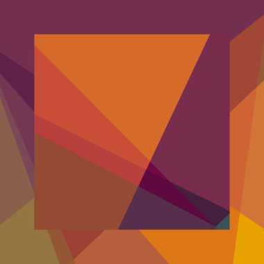 Soyut hesaplama rengi Polygones arkaplan çizimi