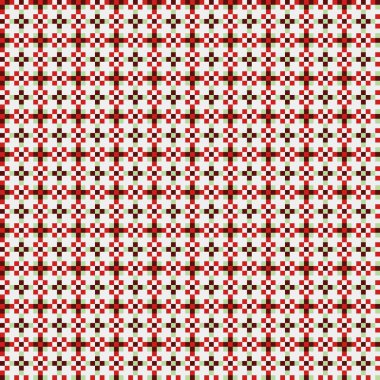 Soyut çapraz desenli üretken hesaplama sanatı çizimi