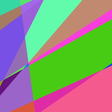 Geometrik soyutlama üretken sanat arkaplan çizimi