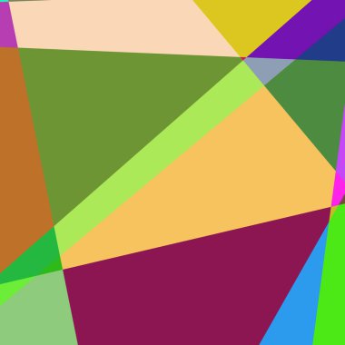 Geometrik soyutlama üretken sanat arkaplan çizimi