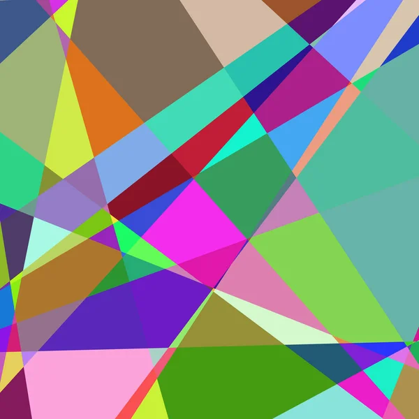 Geometrische Abstraktion Generative Kunst Hintergrund Kunst Illustration — Stockvektor