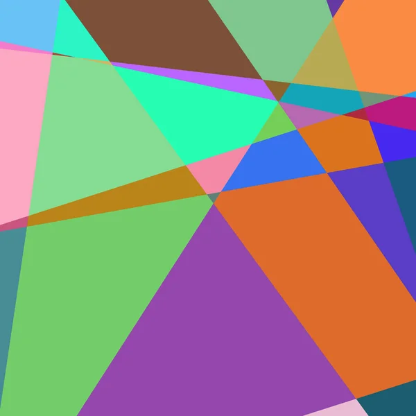 Geometric Abstraction Generative Art Background Art Illustration — ストックベクタ