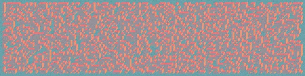 Edward Zajec 'in 1971' deki Il Cubo 'sunun uygulanması. Esasen 8 taştan oluşan bir Truchet fayans seti ve yerleştirme sanatı illüstrasyonu için kurallar