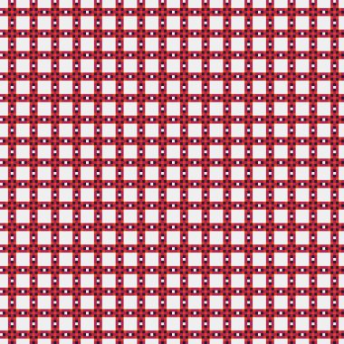 Soyut çapraz desenli üretken hesaplama sanatı çizimi