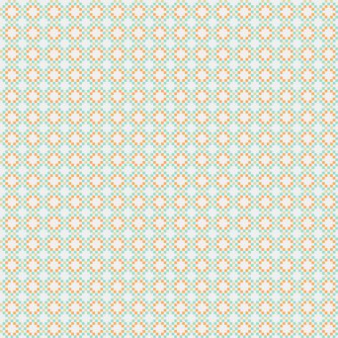 Soyut çapraz desenli üretken hesaplama sanatı çizimi