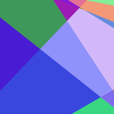 Geometrik soyutlama üretken sanat arkaplan çizimi