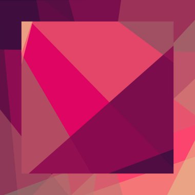 Soyut hesaplama rengi Polygones arkaplan çizimi