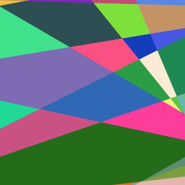 Geometrik soyutlama üretken sanat arkaplan çizimi