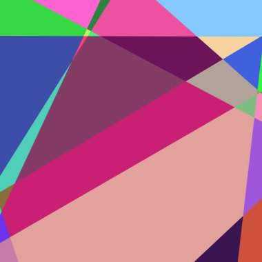 Geometrik soyutlama üretken sanat arkaplan çizimi