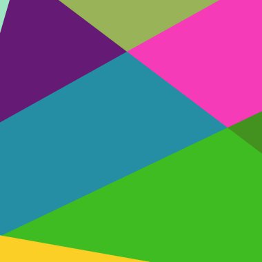 Geometrik soyutlama üretken sanat arkaplan çizimi