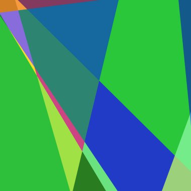 Geometrik soyutlama üretken sanat arkaplan çizimi