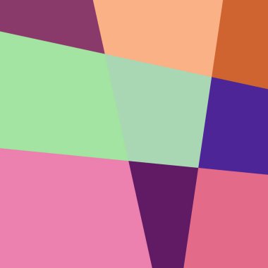 Geometrik soyutlama üretken sanat arkaplan çizimi