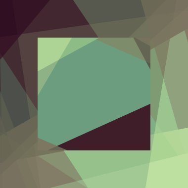 Soyut hesaplama rengi Polygones arkaplan çizimi