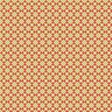 Soyut çapraz desenli üretken hesaplama sanatı çizimi