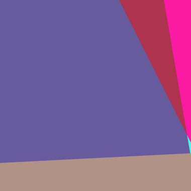 Geometrik soyutlama üretken sanat arkaplan çizimi