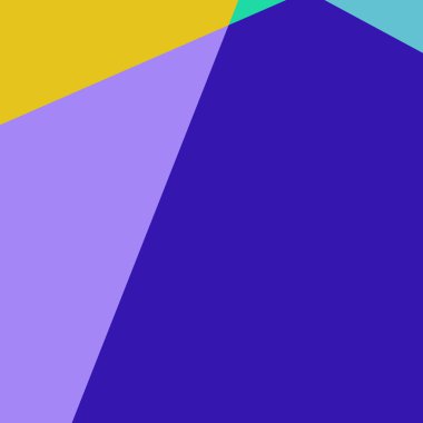 Geometrik soyutlama üretken sanat arkaplan çizimi