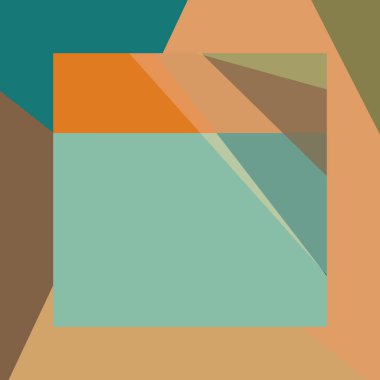 Soyut hesaplama rengi Polygones arkaplan çizimi