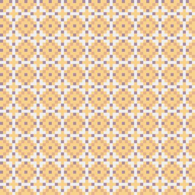 Soyut çapraz desenli üretken hesaplama sanatı çizimi