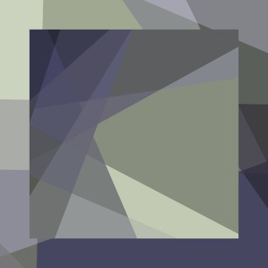 Soyut hesaplama rengi Polygones arkaplan çizimi