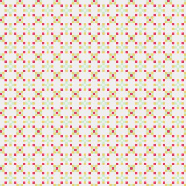 Soyut çapraz desenli üretken hesaplama sanatı çizimi