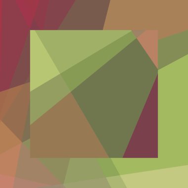 Soyut hesaplama rengi Polygones arkaplan çizimi